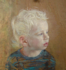 Portret Joris met streepshirt 2007
